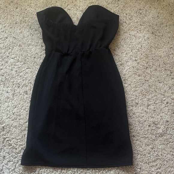 Trac Chic Black Strapless Dress - Picture 2 of 2